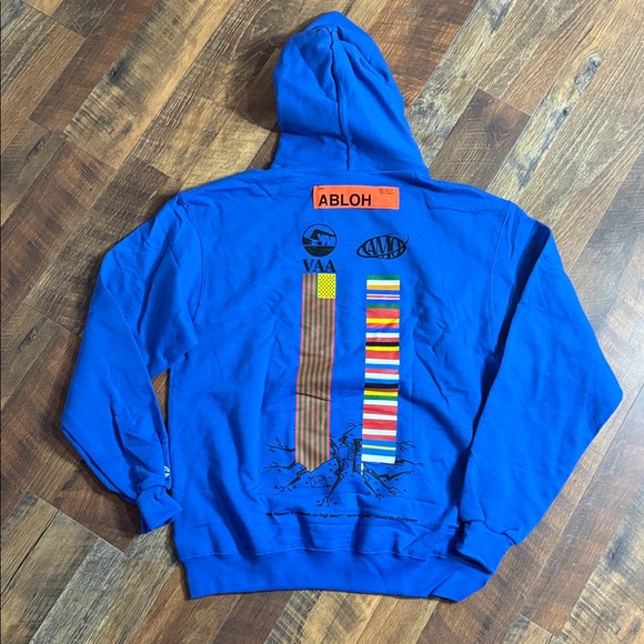 Virgil Abloh "Figures of Speech" (FOS) Hoodie - Like New - Size Large - Picture 6 of 10